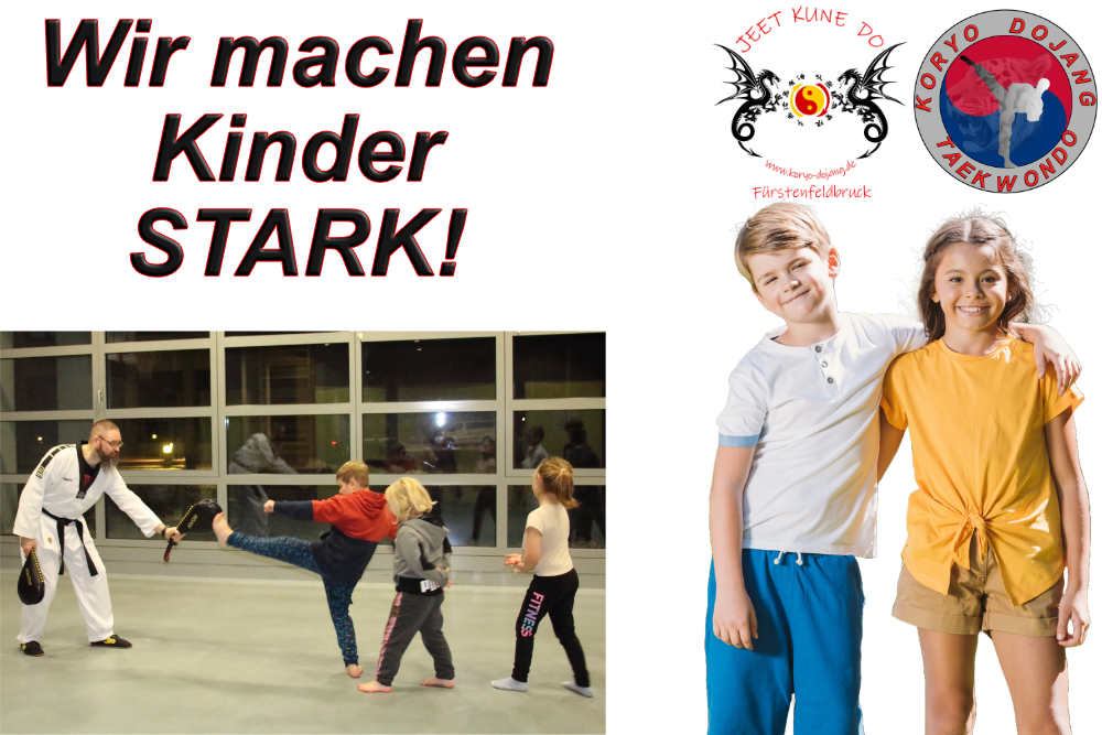 Taekwondo Kinder Sport Fürstenfeldbruck